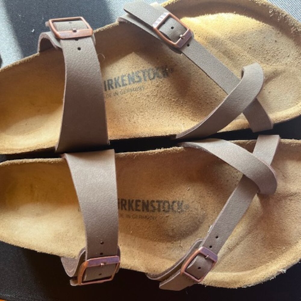 Birkenstock Mayari Shoes Mocha - Size 42, US Womens 11, Mens 9